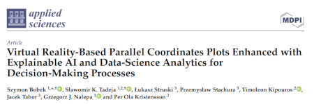 Virtual Reality-Based Parallel Coordinates Plots Enhanced with Explainable AI and Data-Science Analytics for Decision-Making Processes